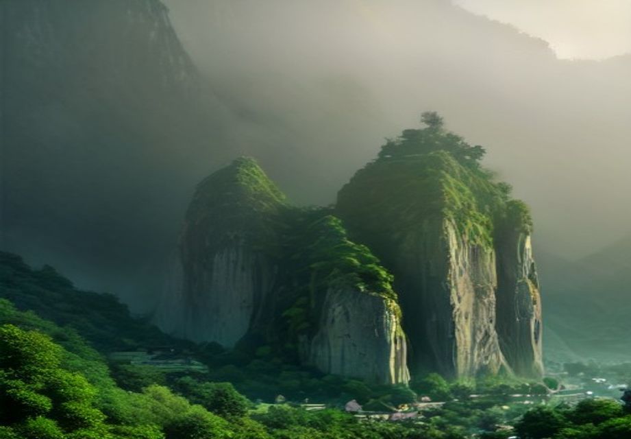 大川内山の谷